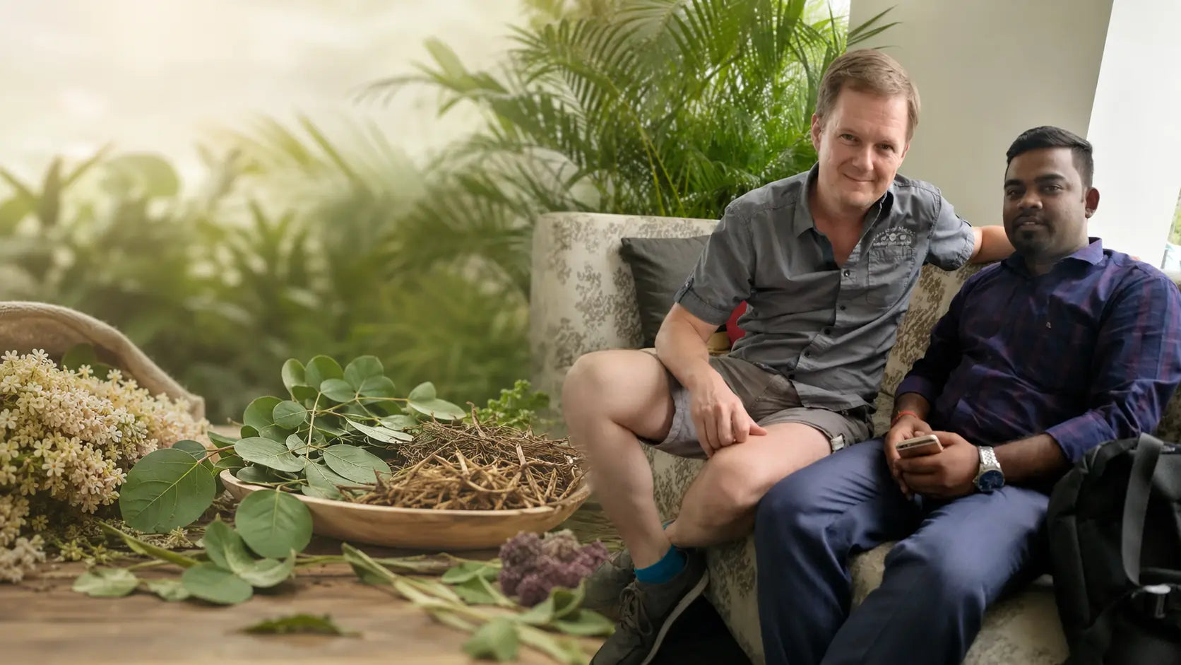 Botanical materials and an authentic Inevita supplier meeting in India