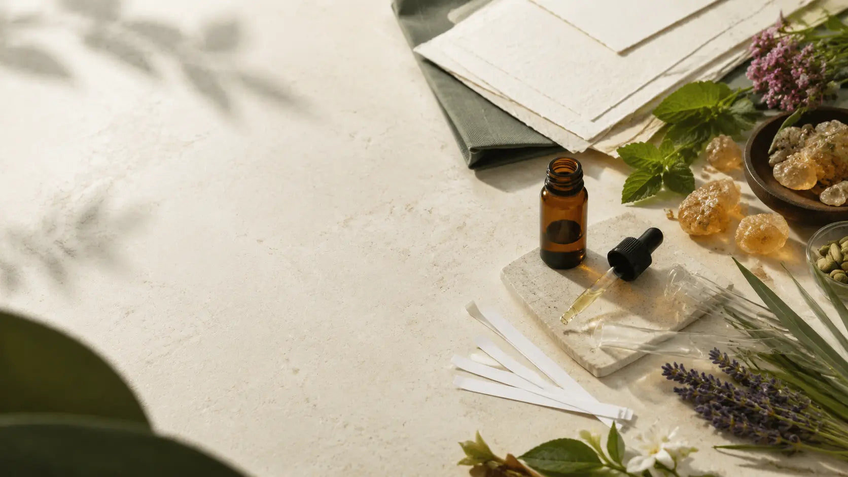 Natural aromatic material evaluation at Inevita