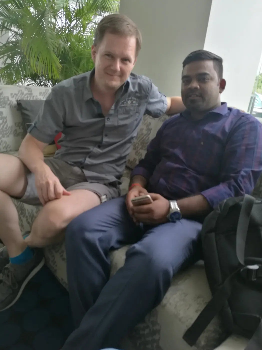 Inevita meeting a long-term supplier in India